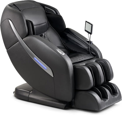 MYNTA 3D Massage Chair, Zero Gravity Massage Chair, Massage Chair Full Body, The Sl Track, Bigger Massage Chair, 12 Auto Massage Modes, Lumbar and Calf Heating Massage Chair