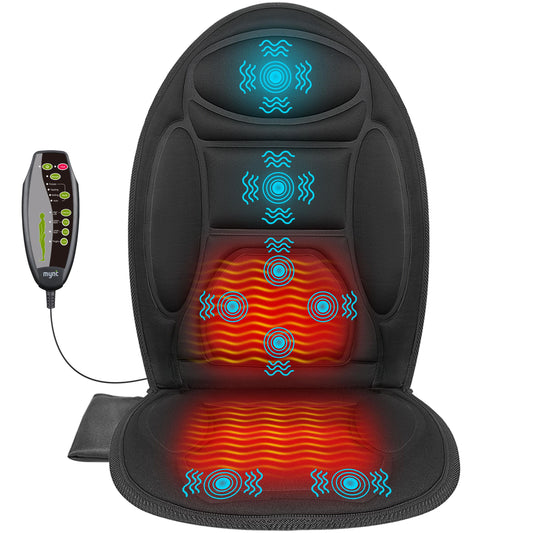 Mynt Vibrating Seat Massager with Dual Heating Area