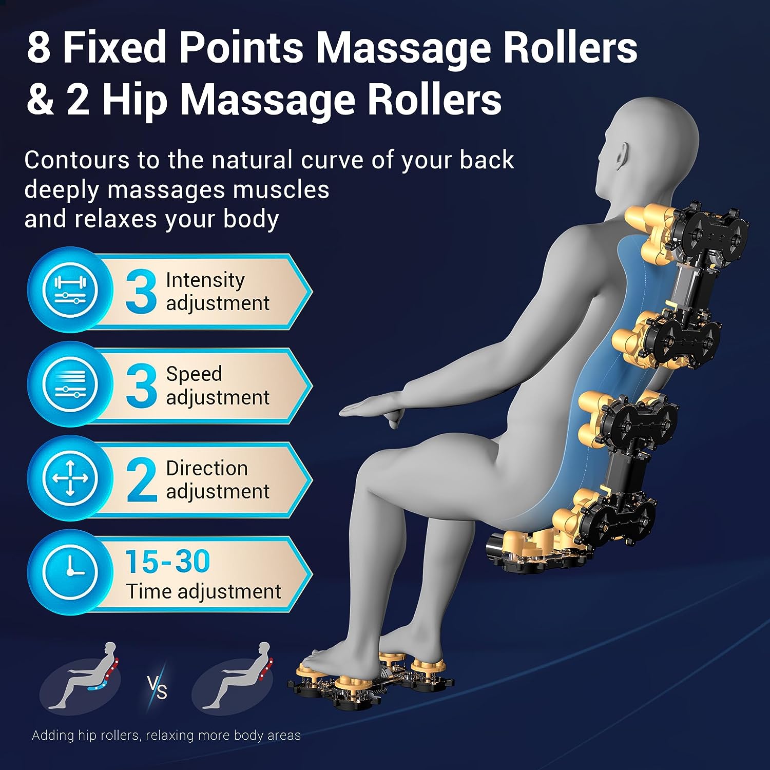 Hip discount massage chair