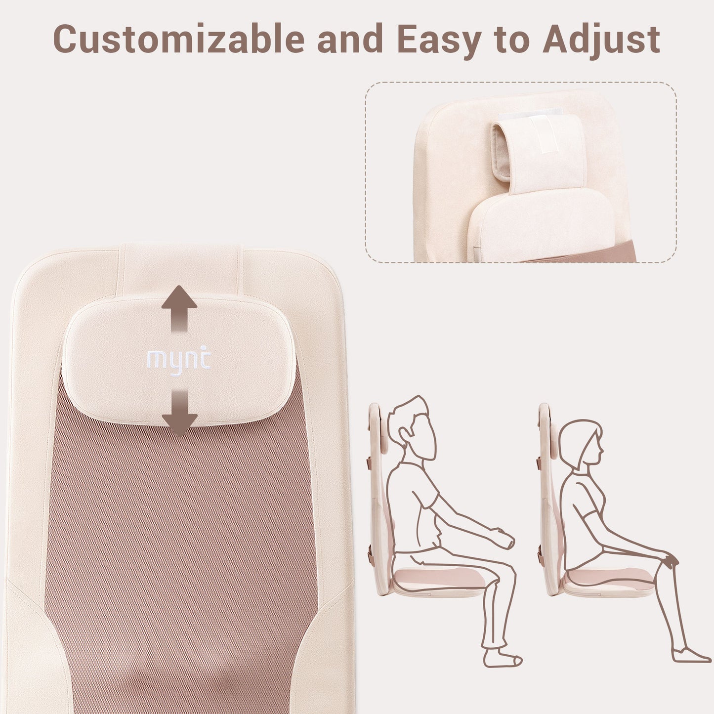 Mynt Flexible 3D Shiatsu Back Massager