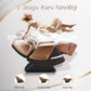 MYNTA 4D Massage Chair Full Body Dual Mechanism, Extended SL-Track Zero Gravity Massage Chairs, Upgraded Foot Roller Massage with Waist and Shawl Heating, Music Sync with Hi-Fi Bluetooth Speaker