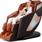 4D Massage Chair, Full Body Massage Chair, Zero Gravity Recliner w/Intelligent Voice Control, 53.14" SL Track, Electric Calfrest Extension, 12 Auto Modes, USB Type-C, Bluetooth Speaker, TFT Screen