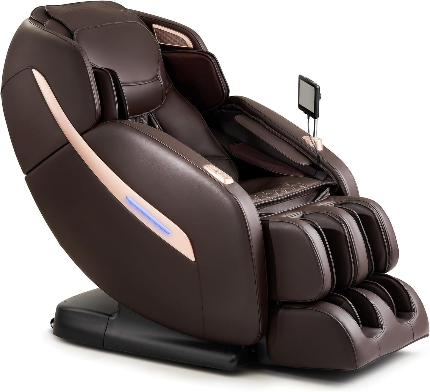 MYNTA 3D Massage Chair, Zero Gravity Massage Chair, Massage Chair Full Body, The Sl Track, Bigger Massage Chair, 12 Auto Massage Modes, Lumbar and Calf Heating Massage Chair