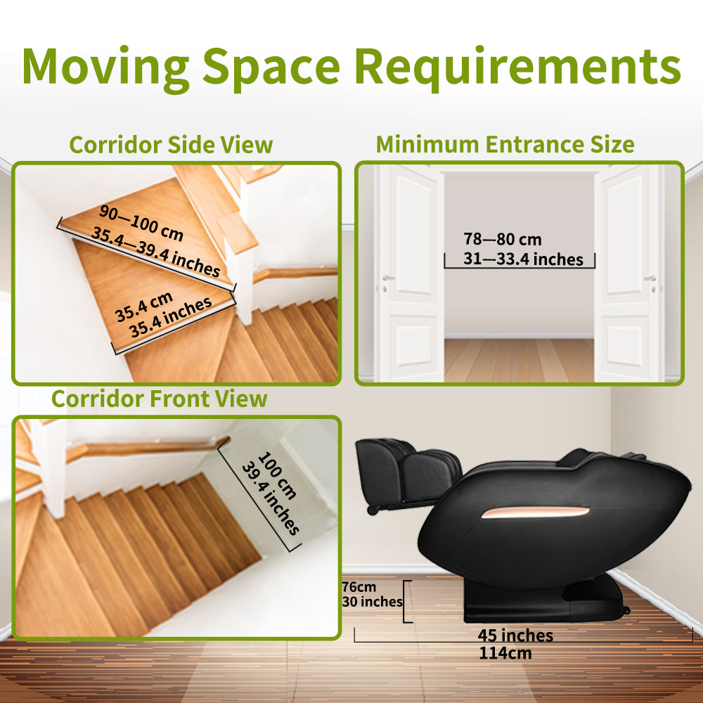 Recliner dimensions in online feet